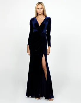 ANGELICA LONG SLEEVE GOWN B66D15L