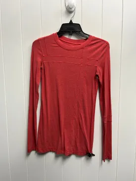Athletic Top Long Sleeve Crewneck By Lululemon  Size: Xs