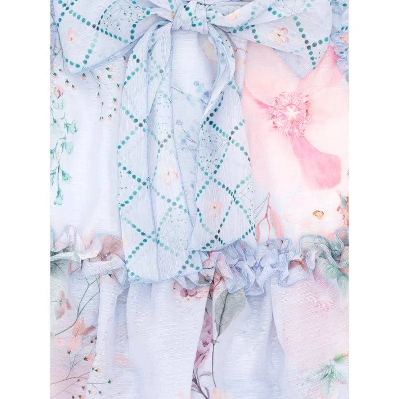 Floral Chiffon Dress