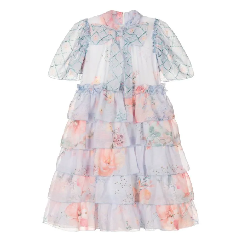 Floral Chiffon Dress