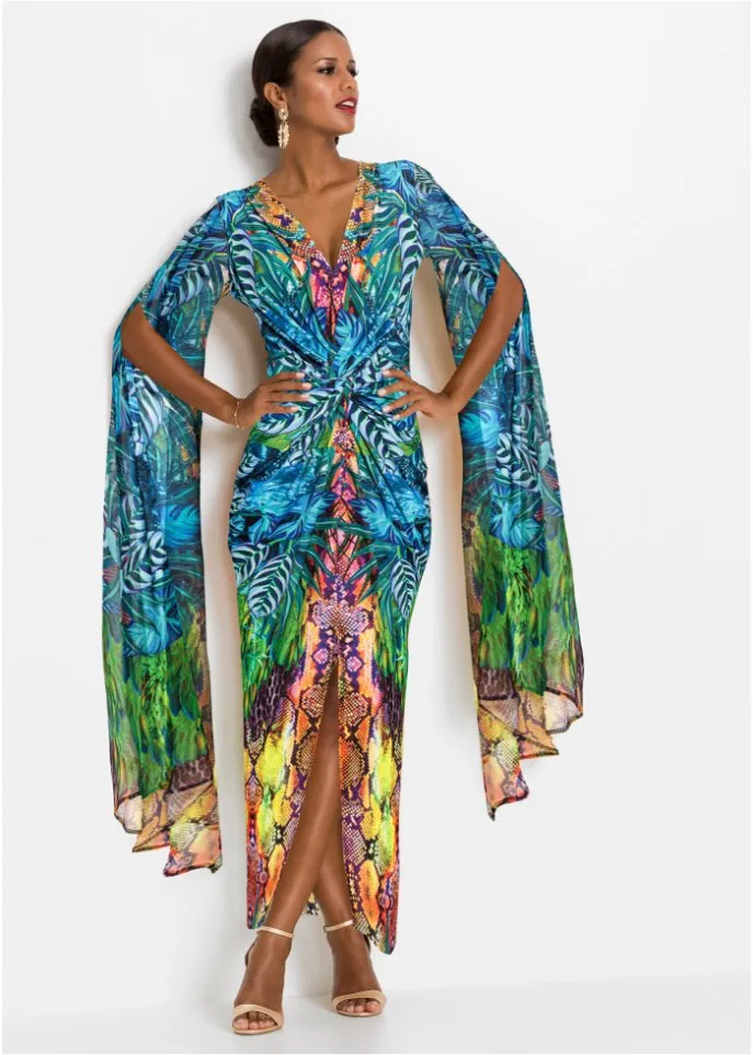 Long dress Bodyflirt Boutique, blue