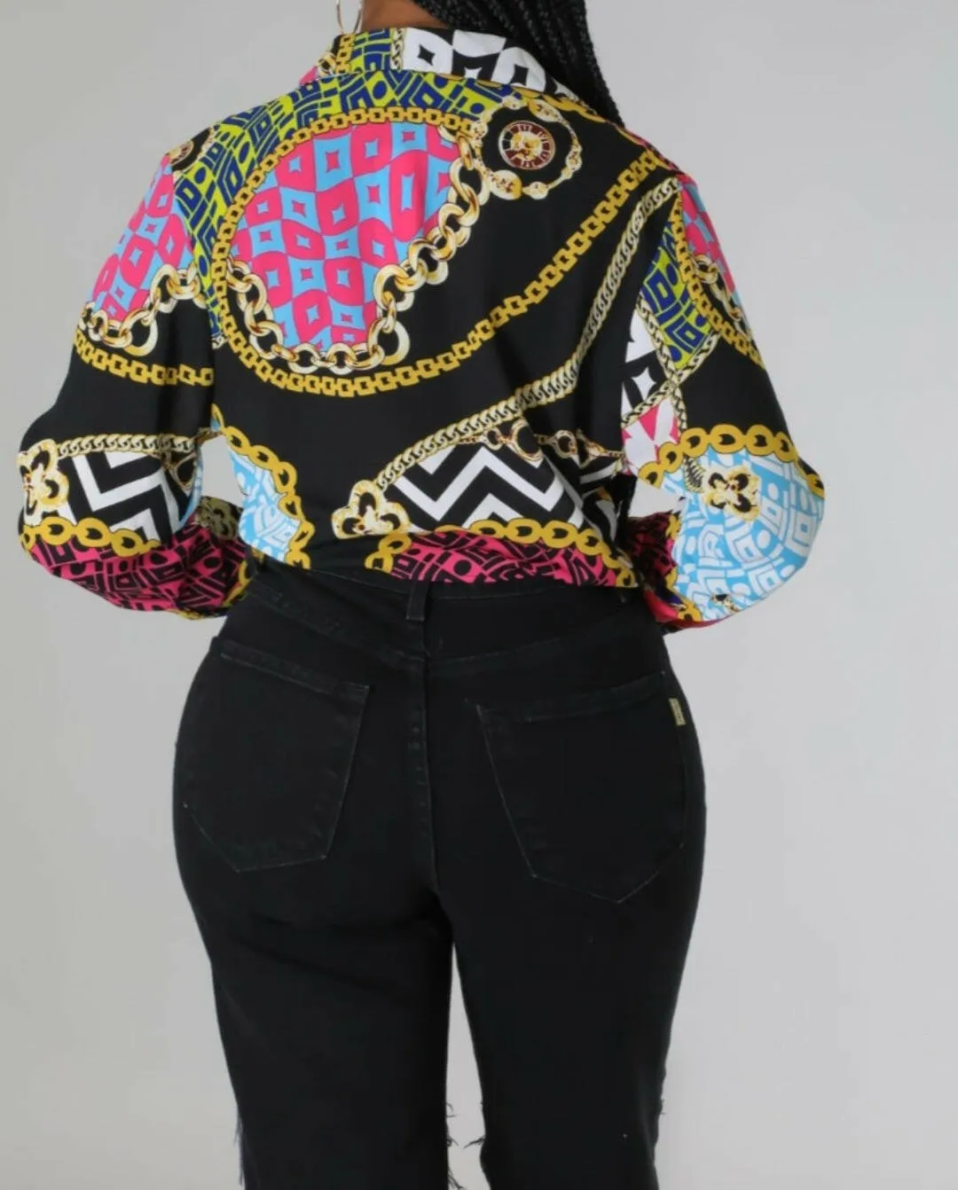 "Gaelle" Baroque Top