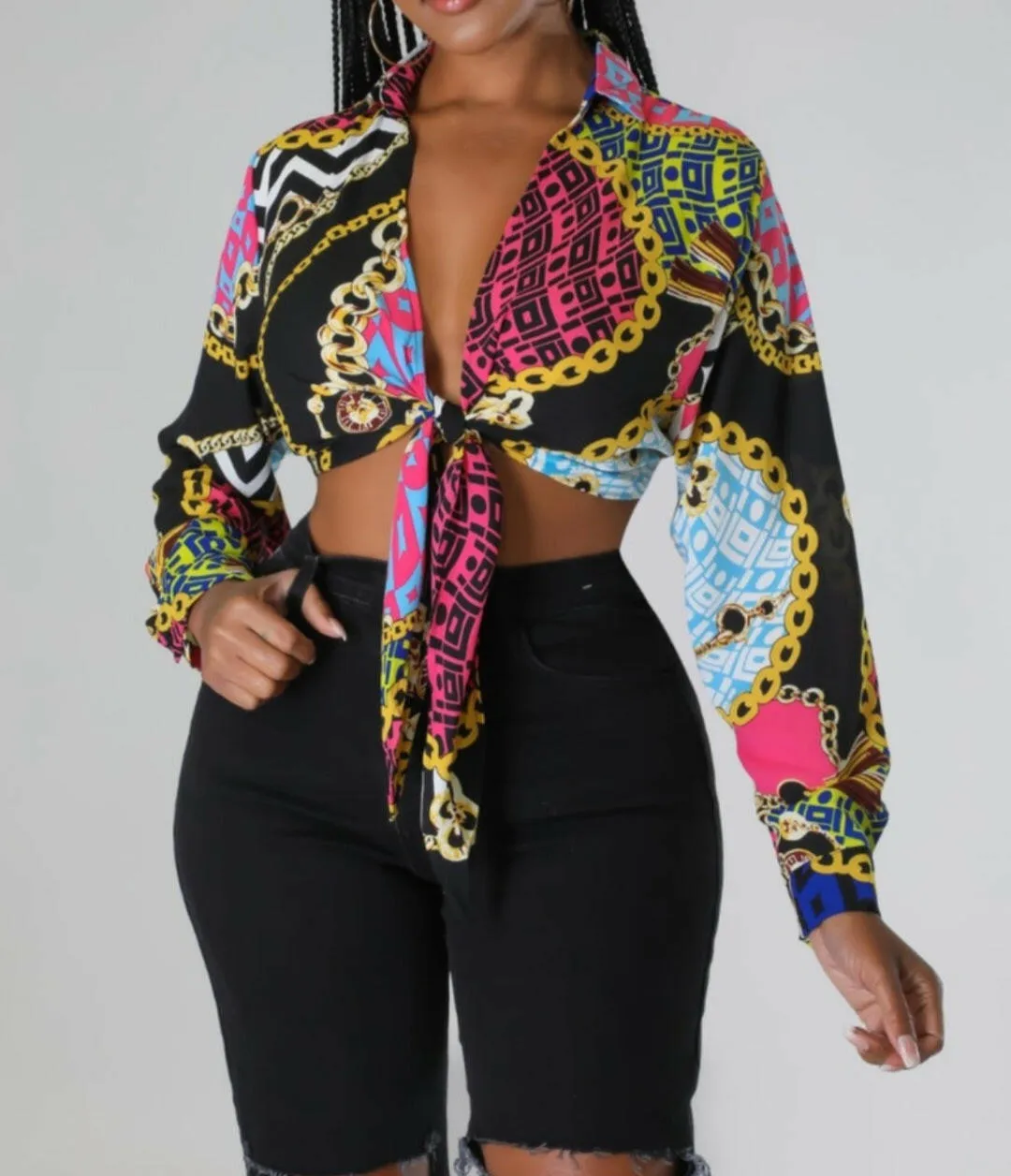 "Gaelle" Baroque Top