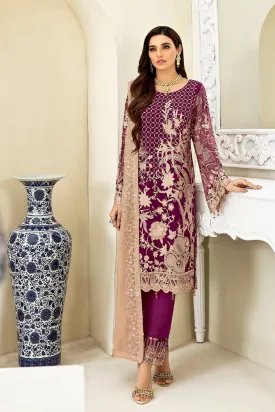 Ramsha Chevron Luxury Chiffon Collection Vol-3 – A-307