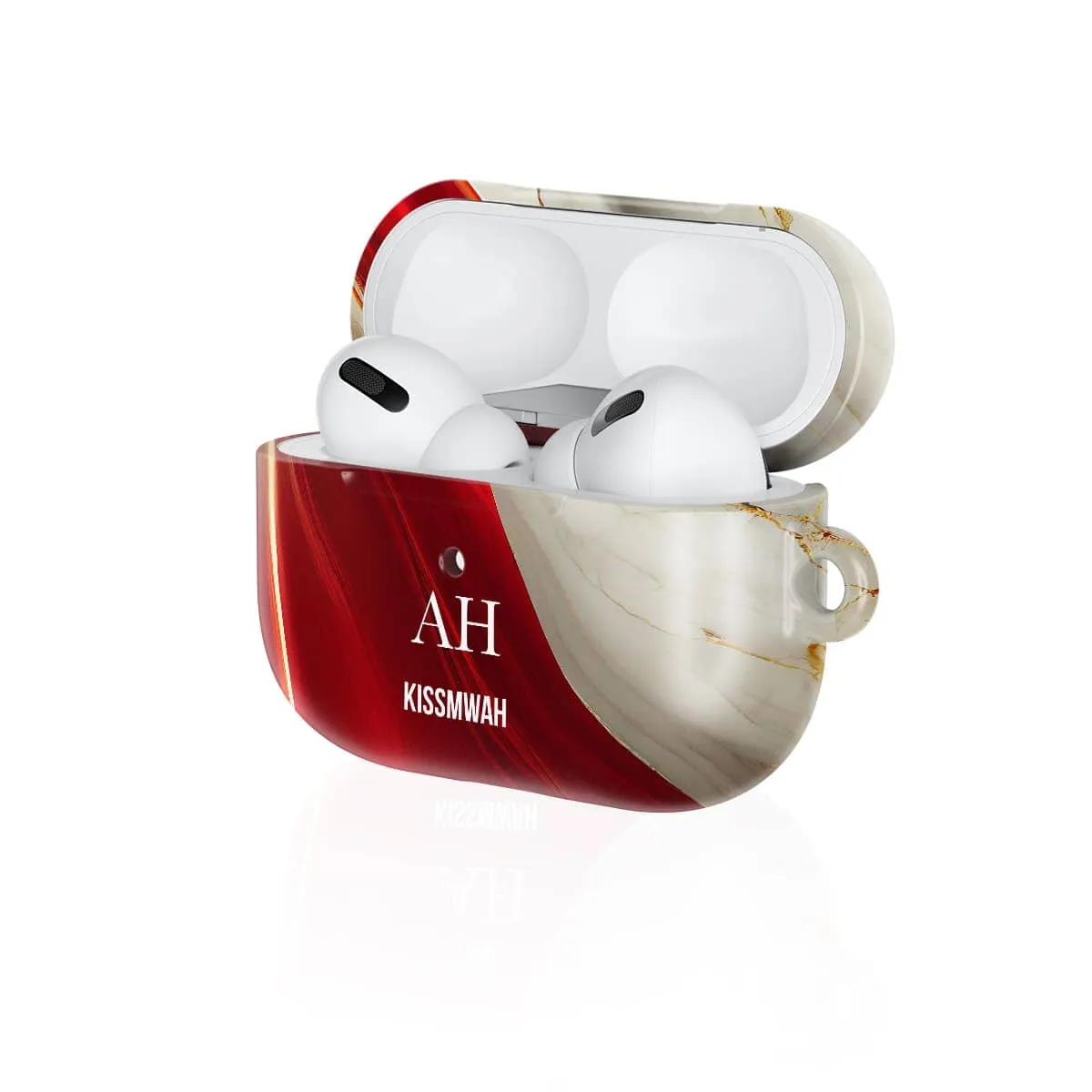 Red Atlanta AirPods Case