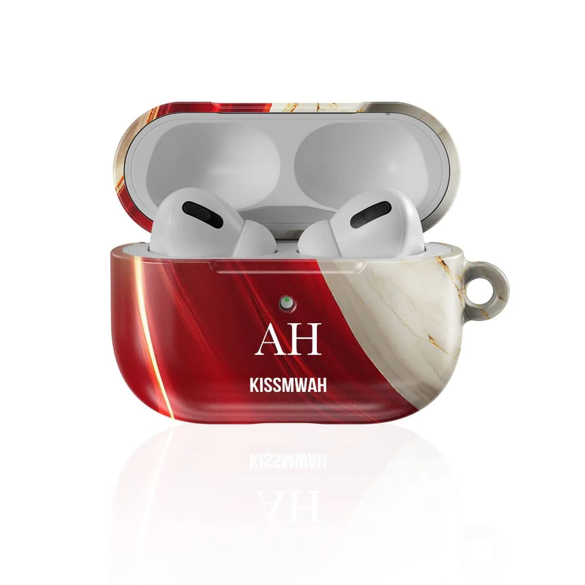 Red Atlanta AirPods Case